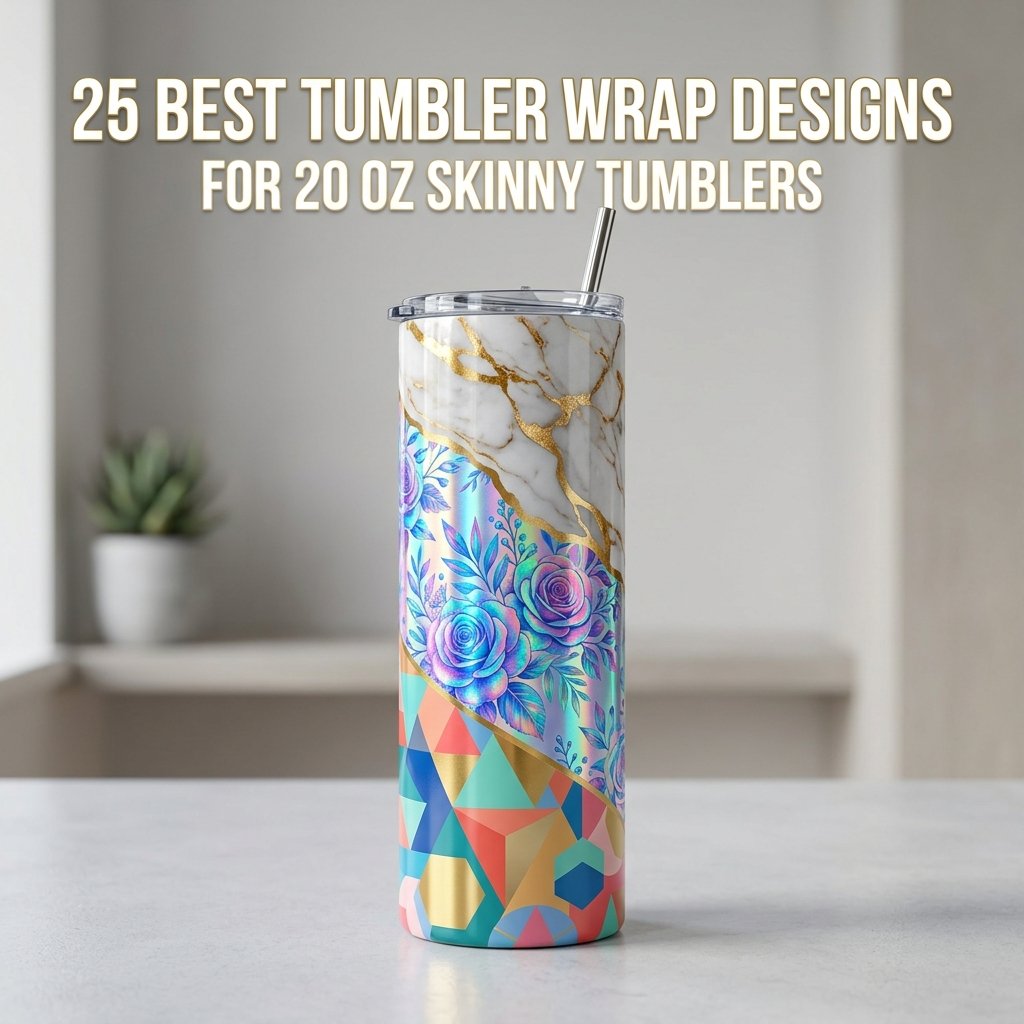 25 Best Tumbler Wrap Designs for 20 oz Skinny Tumblers