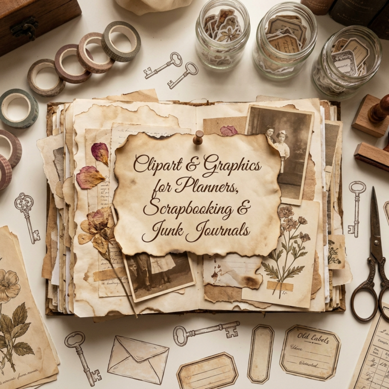 25 Best Clipart Sets for Planner Stickers & Digital Planning